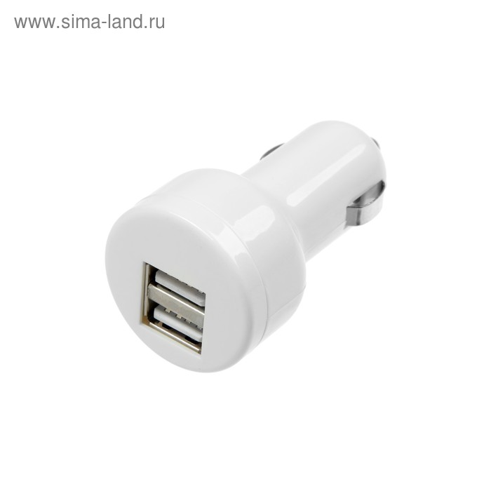 фото Автомобильное зарядное устройство defender uca-15, 2 usb, 2.1 а, белое