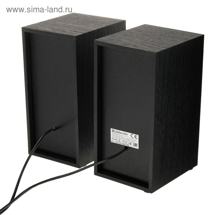 Купить Компьютерные колонки 2.0 Defender SPK 240, 2x3 Вт, USB, чёрные сейчас Компьютерные колонки 2.0 Defender SPK 240, 2x3 Вт, USB, чёрные