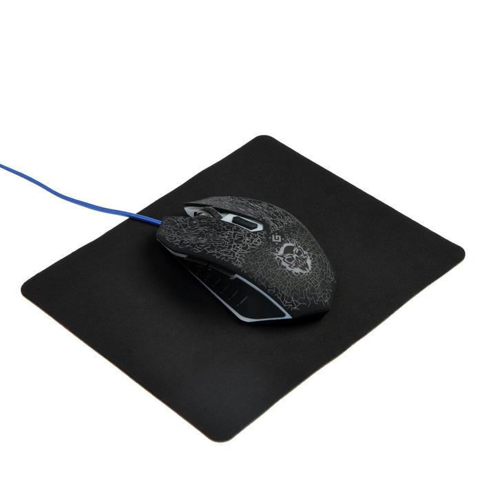 Мышь Defender Shock GM-110L игровая проводная оптическая 6 кнопок 3200 dpi чёрная 31900₽