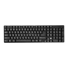 

Клавиатура Defender Accent SB-720 RU, проводная, мембранная, 102 клавиши, USB, черная