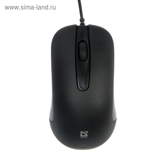 Мышь Defender Classic MB-230 проводная оптическая 1000 dpi 3 кнопки черная 17500₽