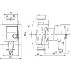 

Насос циркуляционный Wilo STRATOS PICO-30/1-6