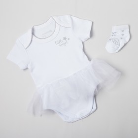

Набор Крошка Я "Little Angel", белый, р.26, 74-80 см