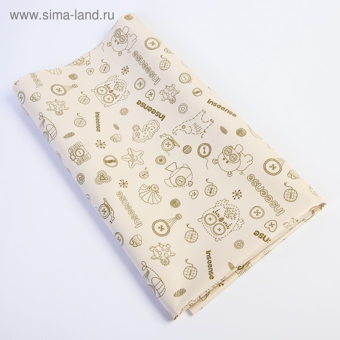 Клеенка 70х100 см., с ПВХ покрытием, без окантовки, с рисунком цвет МИКС