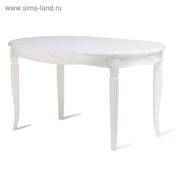 

Стол кухонный раздвижной София-2 1400/1800х900х750 бук/цвет покраски белый