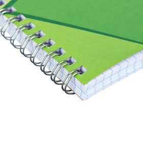 

Тетрадь 96 листов ECO Color line, клетка, на гребне