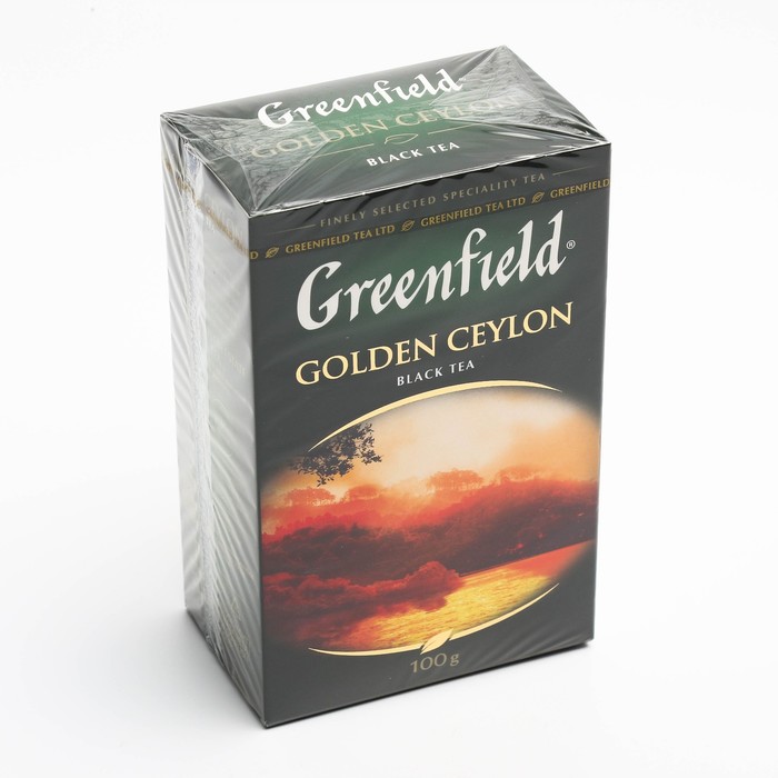 

Чай черный GREENFIELD 100г/Golden Ceylon/Орими Трейд