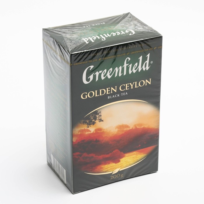 

Чай черный GREENFIELD 200г/Golden Ceylon/Орими Трейд