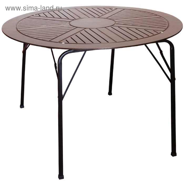 стол складной бистро круглый Стол складной Бистро 115 х 115 х 79 см
