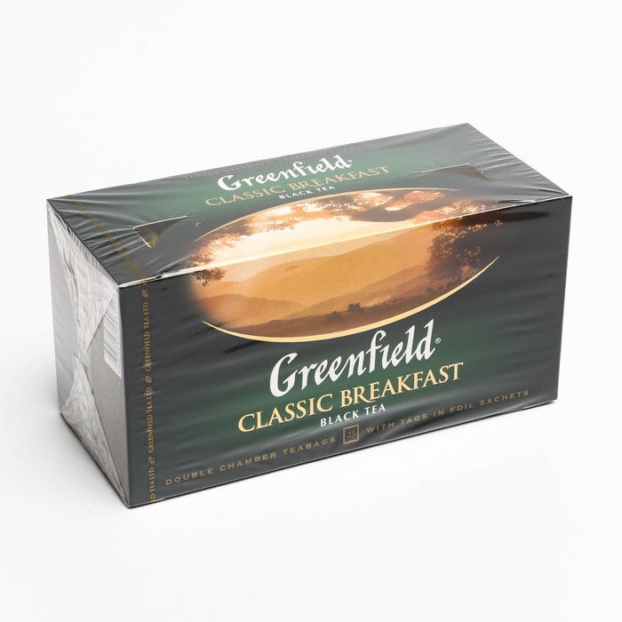 

Чай черный GREENFIELD 25п*2г/Classic Brekfast/Орими Трейд