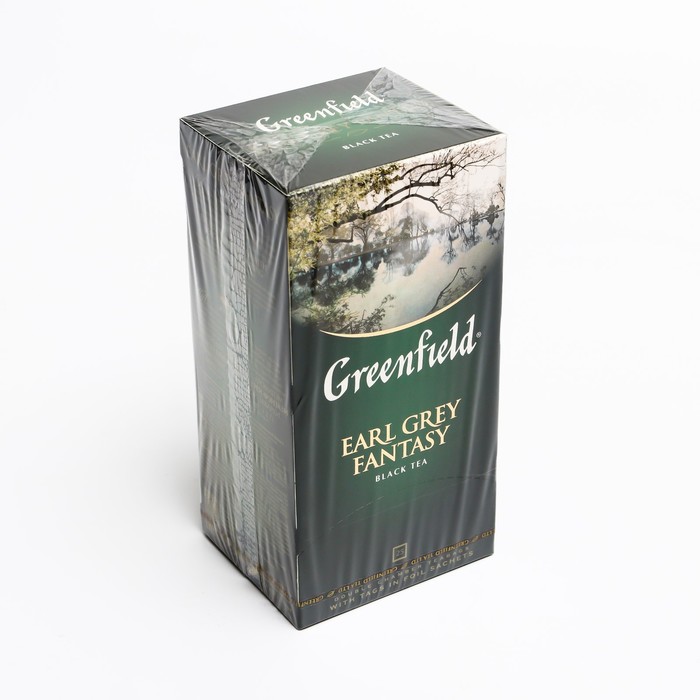 

Чай черный GREENFIELD 25п*2г/Earl Grey fantasy/цитрус/Орими Трейд