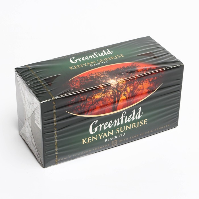 

Чай черный GREENFIELD 25п*2г/Kenyan Sunrise/Орими Трейд
