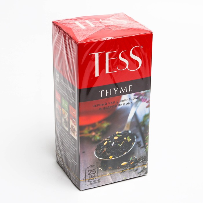 

Чай черный TESS 25п*1,5г/Thyme/с чабрецом/Орими Трейд
