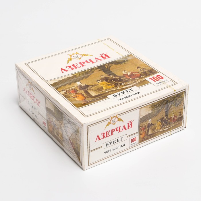 

Чай чёрный байховый "Азерчай. Букет", 100 х 2 г
