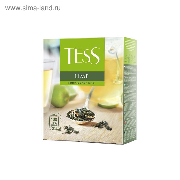 Чай зеленый TESS Lime 100п*1,5г