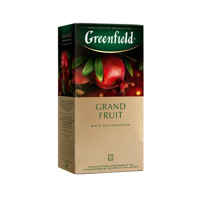 Чай черный GREENFIELD Grand Fruit 25п*1,5г