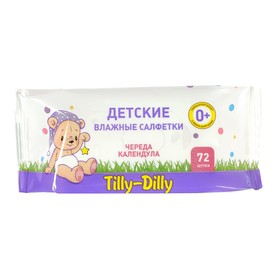 Влажные салфетки Tilly-Dilly, детские, 72шт.