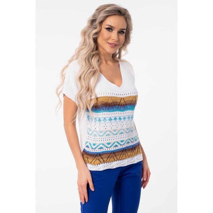 

Джемпер женский, размер 42, цвет белый