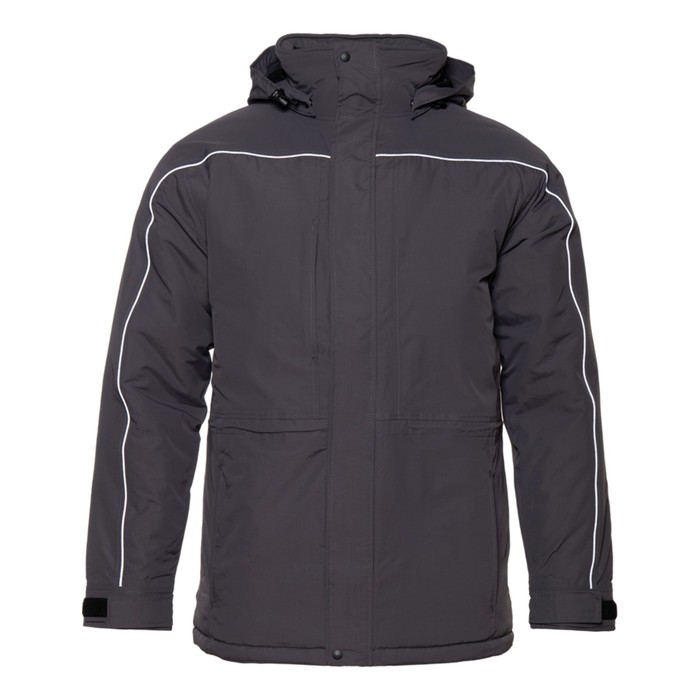 Куртка мужская, размер 56, цвет тёмно-серый куртка мужская размер 56 цвет тёмно серый