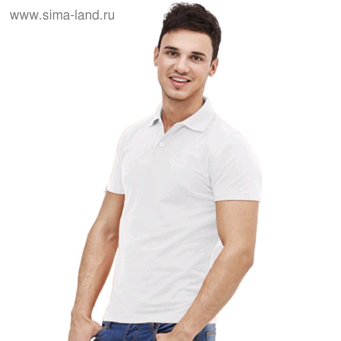 фото Рубашка мужская, размер 44, цвет белый stan