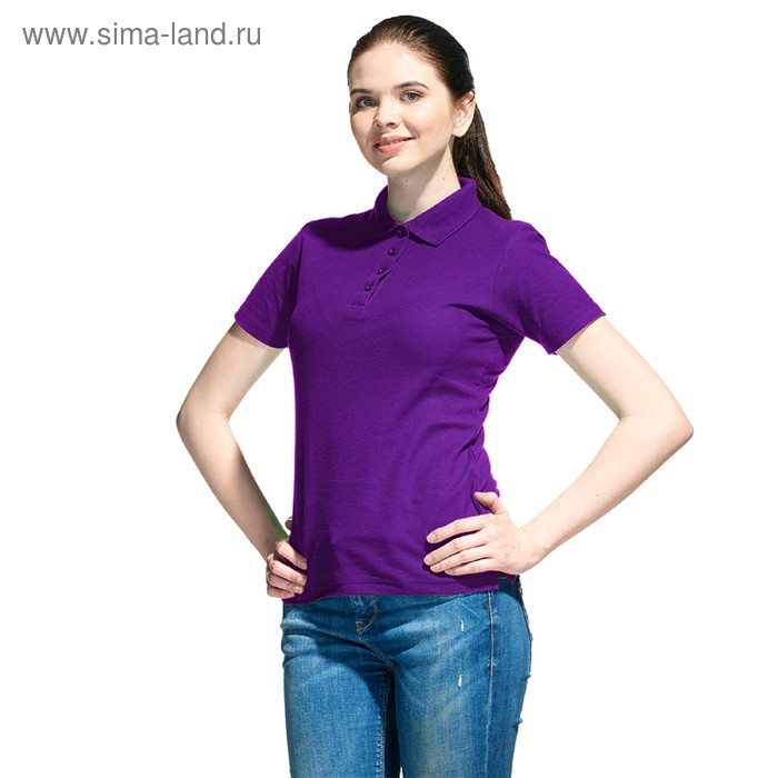 фото Рубашка женская, размер 48, цвет фиолетовый stan