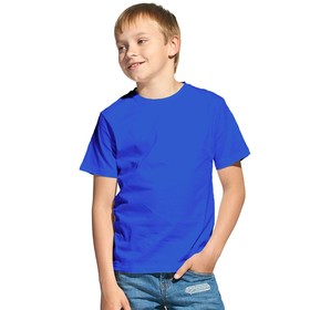 Футболка детская, рост 116 см, цвет синий Ош