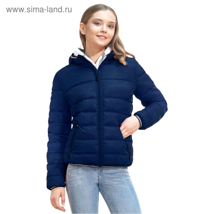 фото Куртка женская, размер 46, цвет тёмно-синий stan