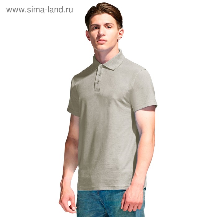 фото Рубашка мужская, размер 60-62, цвет светло-серый stan