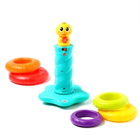 

Пирамидка музыкальная «Радужная утя», звуковые, световые эффекты