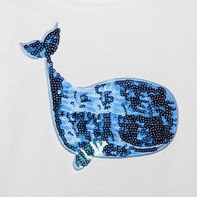 

Футболка KAFTAN "Кит", белый, рост 98-104, р.30