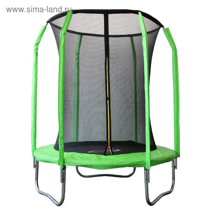 Батут 6 ft, d=183 см, фиберглас, с внутренней защитной сеткой, GB30201-6 FT детский батут с защитной сеткой сеткой trampoline 6 ft light 183 см синий