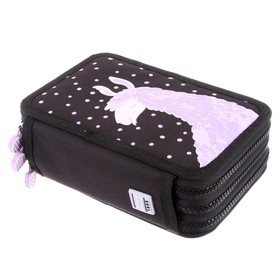 

Пенал 3 секции 120 х 200 мм, тканевый, Bruno Visconti "Романтическая лама"