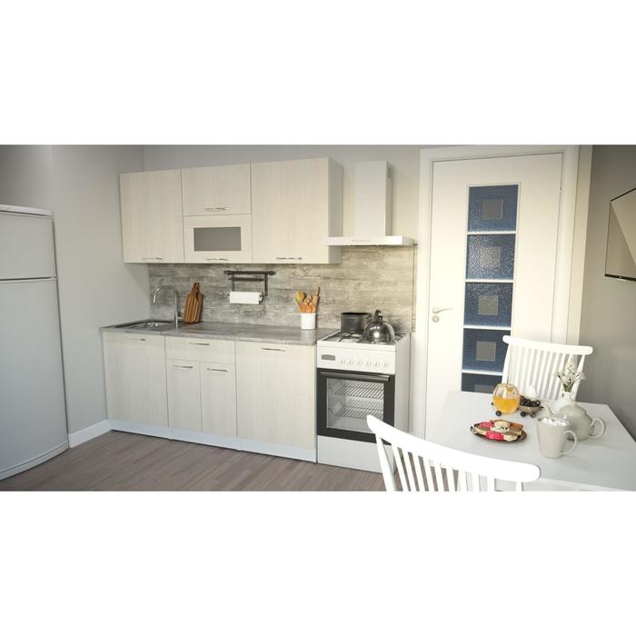 Кухонный гарнитур Лариса макси 1 1800 мм кухонный гарнитур фьюжен матовый grey white 2600 1800 мм