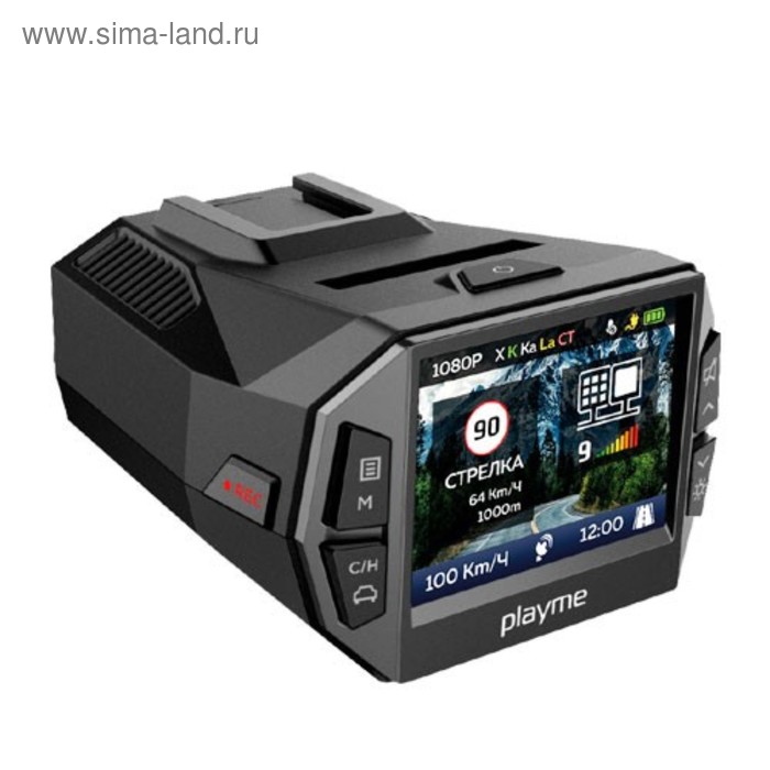 Видеорегистратор + радар детектор Playme P600SG, 2.3