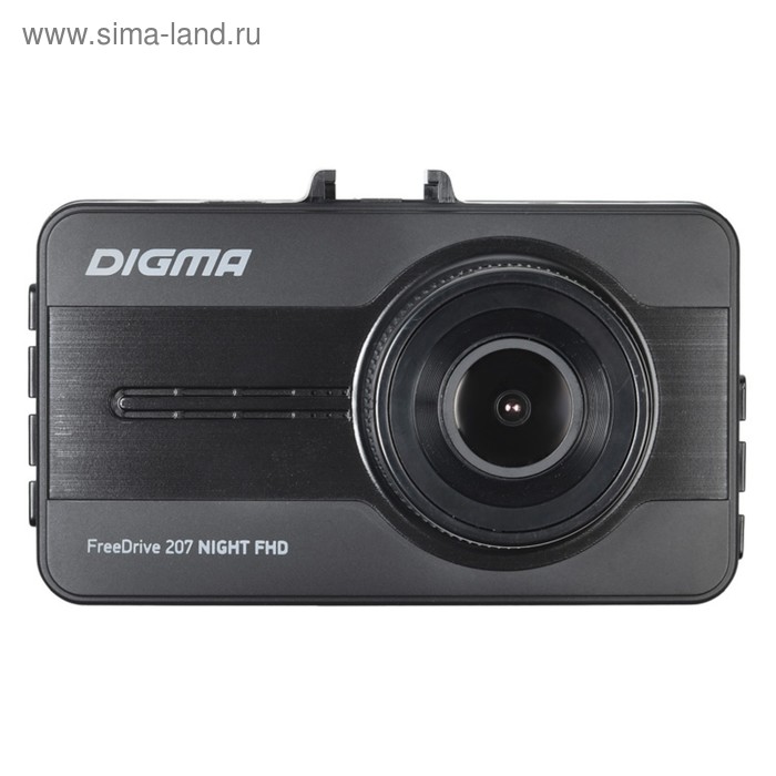 Видеорегистратор Digma FreeDrive 207 DUAL Night FHD, 3, обзор 150°, 1920x1080