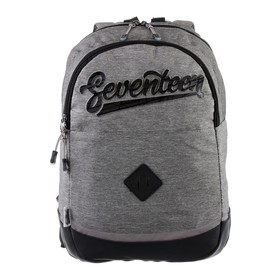 Рюкзак молодёжный Seventeen, 43 x 29 x 12 см, эргономичная спинка, 3D тиснение Ош