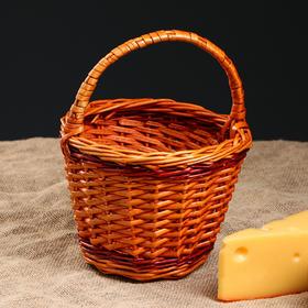 

Корзина плетеная "Ажурная", цвет бронзовый, 19 х 19 х 24 см