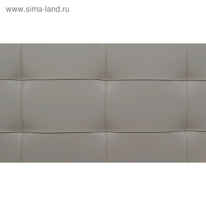 Кровать «Вена» без основания, 160 × 200 см, кожзам, цвет Teos dark milk