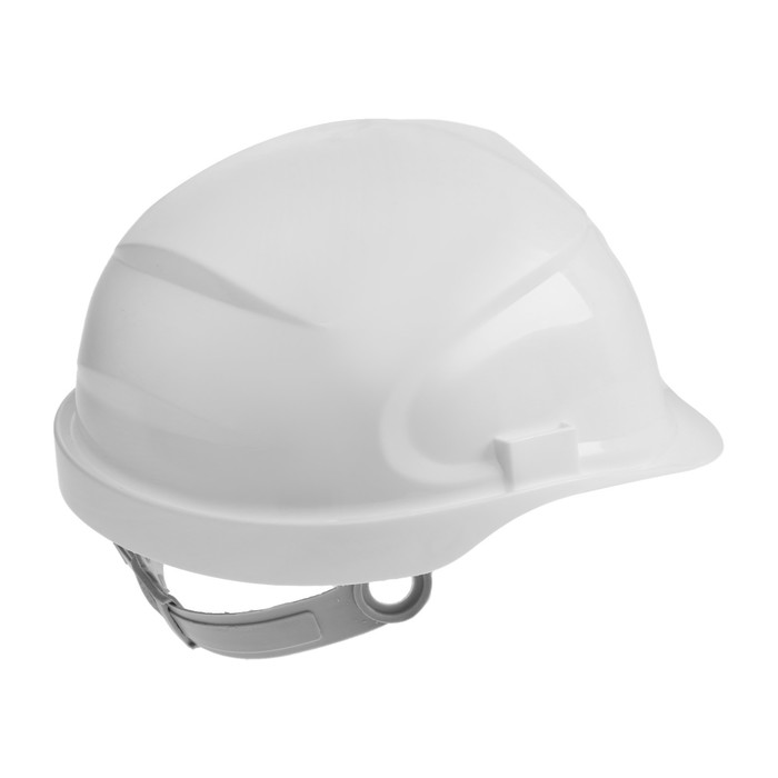 Каска защитная TUNDRA, для строительно-монтажных работ, с пластиковым оголовьем, белая