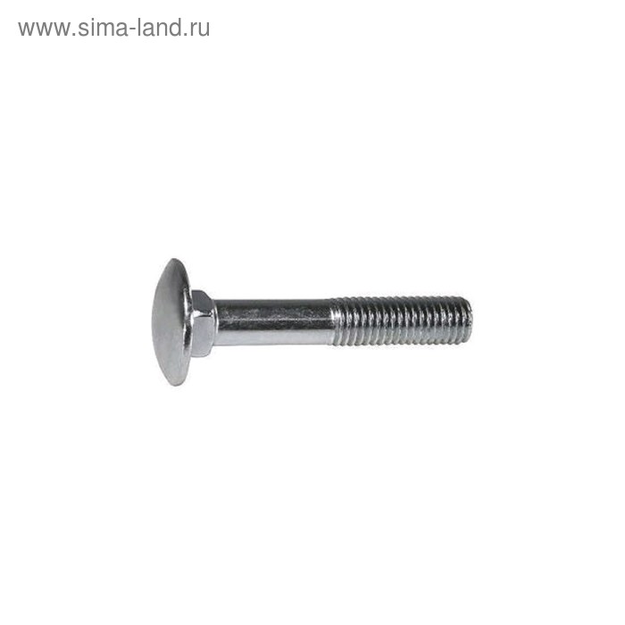 фото Болт мебельный din 603, цинк, 6х20 мм, 25 кг steelrex