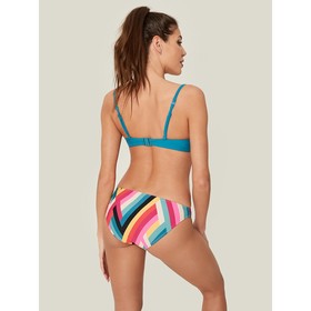 

Купальник раздельный женский, Nila цвет голубой/набивка, размер 70B