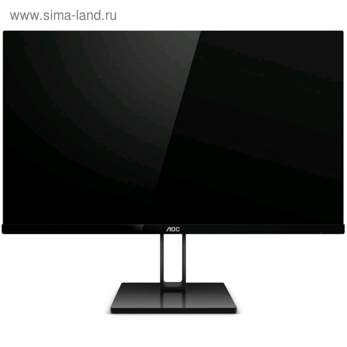 фото Монитор aoc value line 24v2q(00/01) 23.8", ips, 1920x1080, 75гц, 5мс,hdmi, dport, чёрный