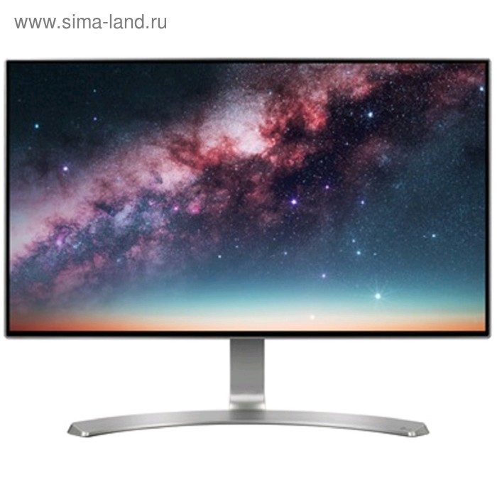 фото Монитор lg 24mp88hv-s 23.8", ips, 1920x1080, 60гц, 5мс, vga, hdmi, серебристый