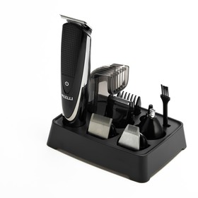 

УЦЕНКА Машинка для стрижки KELLI KL-7002, 45 Вт, триммер, 5 насадок, АКБ