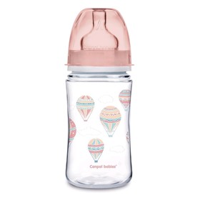 

Бутылочка для кормления Canpol babies EasyStart, от 3 месяцев, цвет розовый, 240 мл