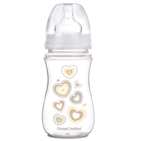 

Бутылочка для кормления Canpol babies EasyStart, от 3 месяцев, цвет серый, 240 мл