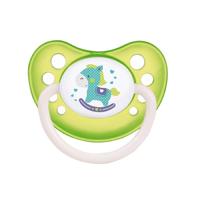 Пустышка латексная Canpol babies Toys, анатомическая, от 6-18 месяцев, цвет МИКС