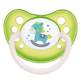 

Пустышка силиконовая Canpol babies Toys, ортодонтическая, от 6-18 месяцев, цвет зелёный