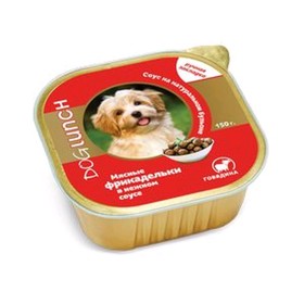 

Влажный корм Dog Lunch для собак мясные фрикадельки в нежном соусе говядина, 150 г