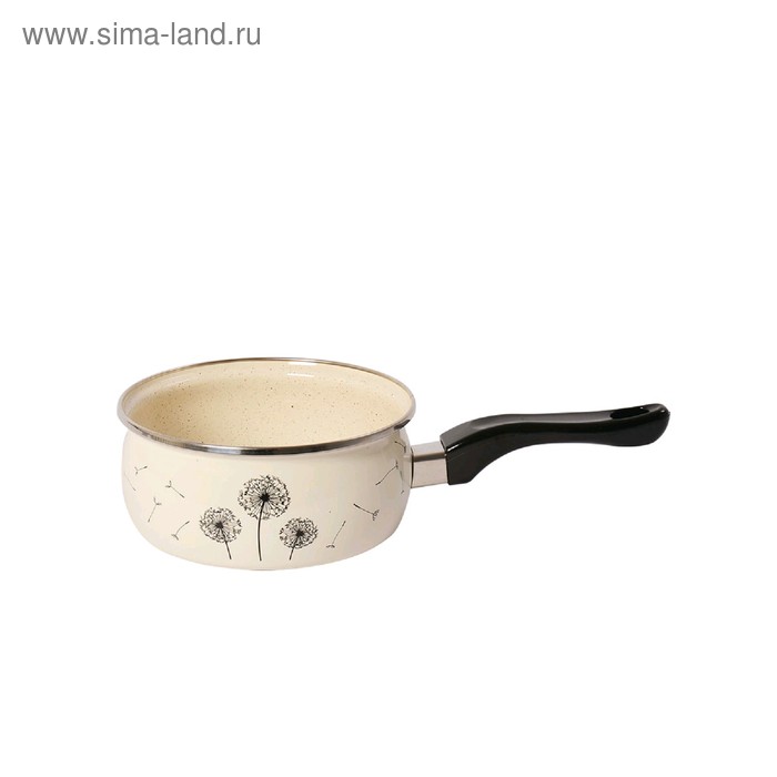 Ковш эмалированный без крышки Одуванчик 16 л 16 см 1076₽